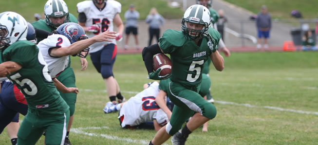 JV Football team shuts out Troy, 34-0