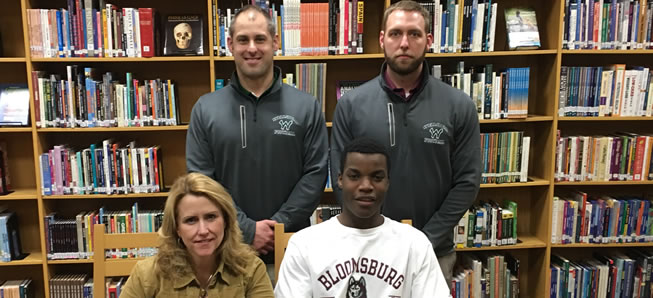 Smethers to play football at Bloomsburg.