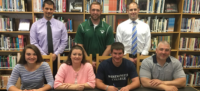 Tremper continues football career at Westminster College