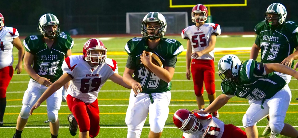 Lechler's 3 TDs lead JV Hornets past Troy