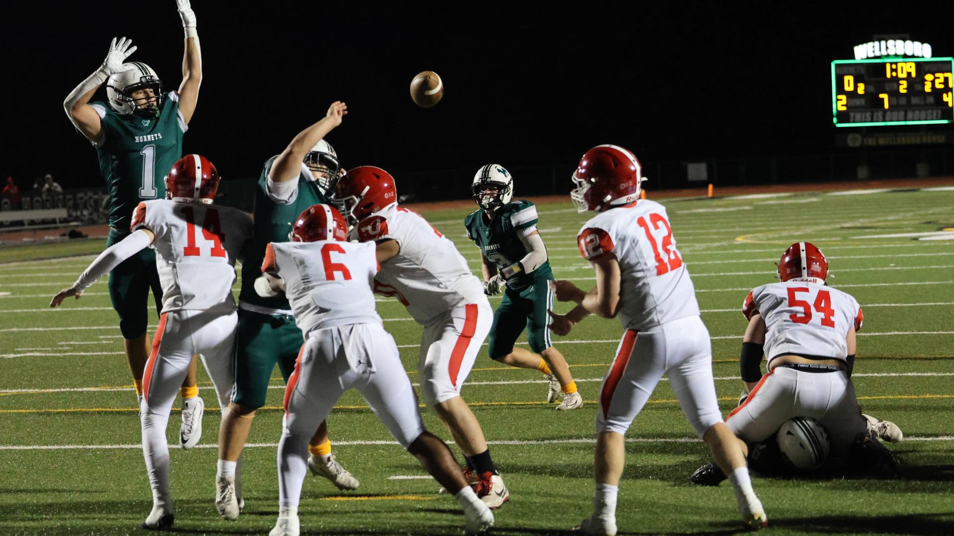 Troy Unleashes Their Aerial Attack In 49-12 Win Over Wellsboro