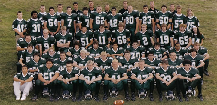 2003 Wellsboro Hornets Varsity Football Roster