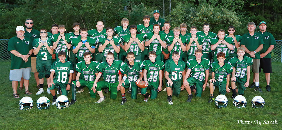 2023 Wellsboro Middle School Football Team