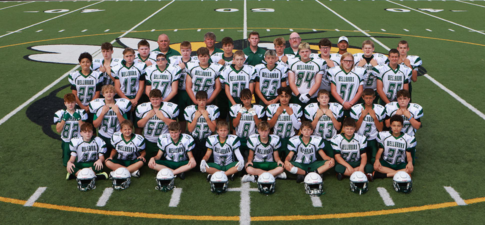 2025 Wellsboro Hornets Junior High Football Roster