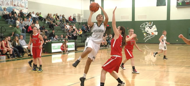Lady Hornets blow out Canton, 65-18