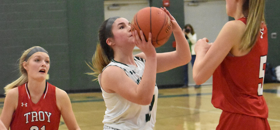 Lady Hornets suffer NTL Large School loss to Troy.