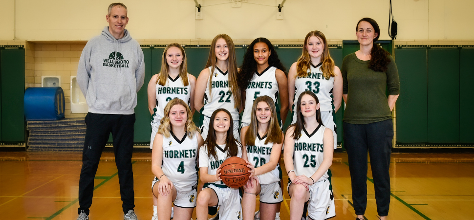 2025 Wellsboro Hornets Junior High Girls Basketball Roster