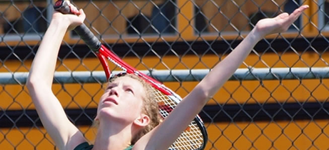 Girls tennis wins doubleheader over Galeton