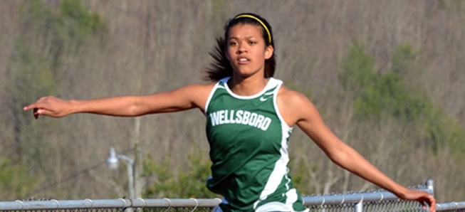 Girls track stays undefeated, top Canton and Sayre