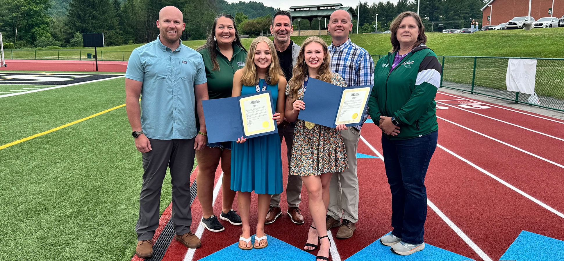 Hoprich, Kosek Receive Citations From Senator Yaw, Representative Owlett, County Commissioners
