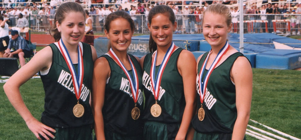 1998 Girls Track 4x800m Relay Team