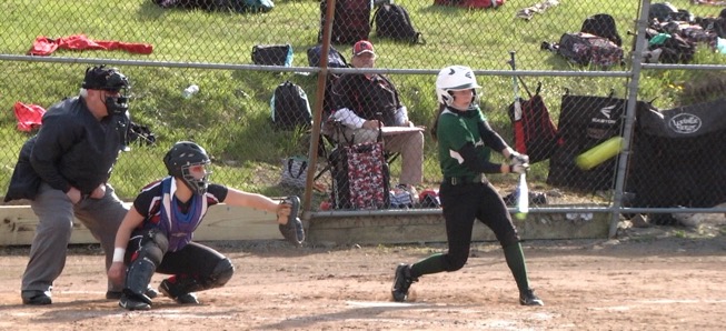 Clymer homer pushes Lady Hornets past North Penn-Liberty; claim NTL title for third straight year.