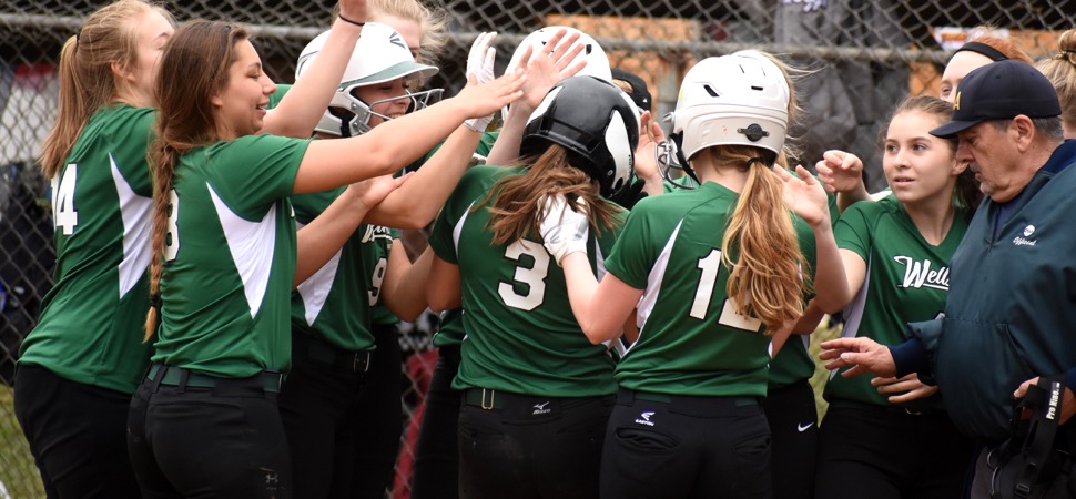 Clymer, Brought homer to lead Lady Hornets past NEB.