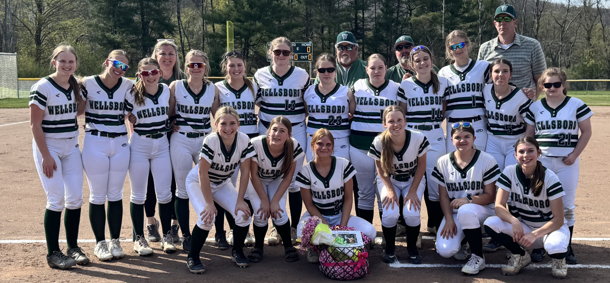Lady Hornets Fall 5-3 To Towanda On Senior Night