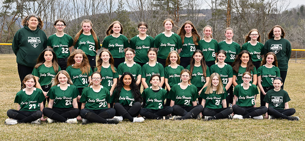 2023 Wellsboro Middle School Softball Team