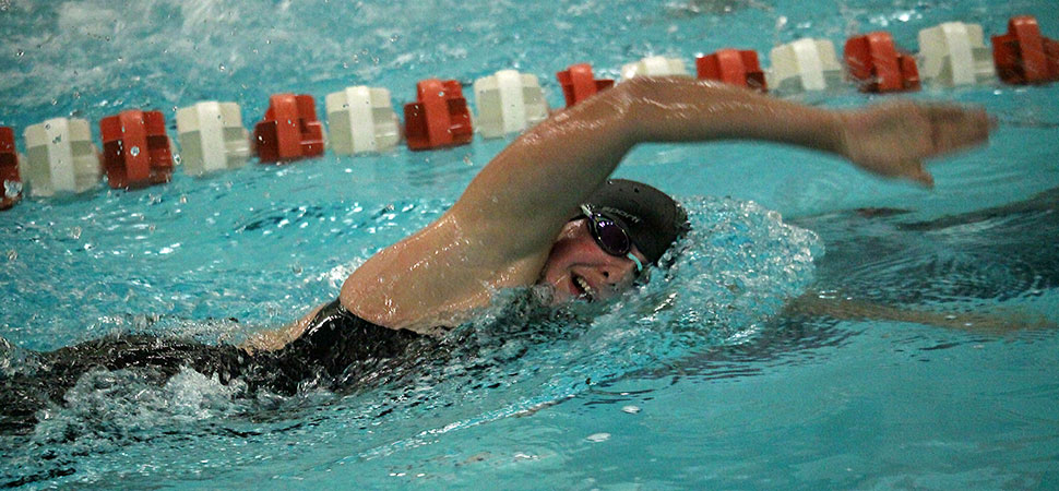 Hornet swimmers compete against Towanda and Athens.
