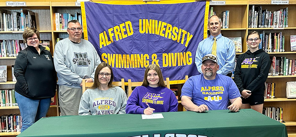Anderegg Signs To Swim At Alfred University