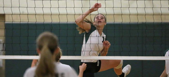 MS Volleyball falls to Liberty, 2-0