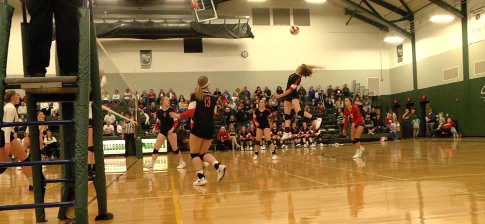 Liberty volleyball tops Wellsboro, 3-1