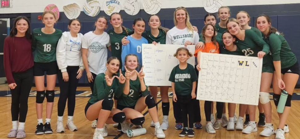 Junior High Volleyball Team Wins Williamson Tournament