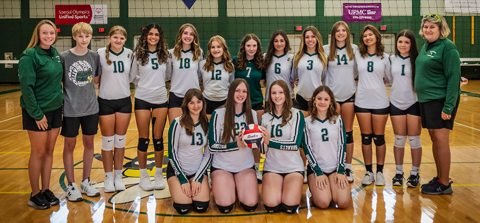 2024 Wellsboro Varsity Volleyball Team