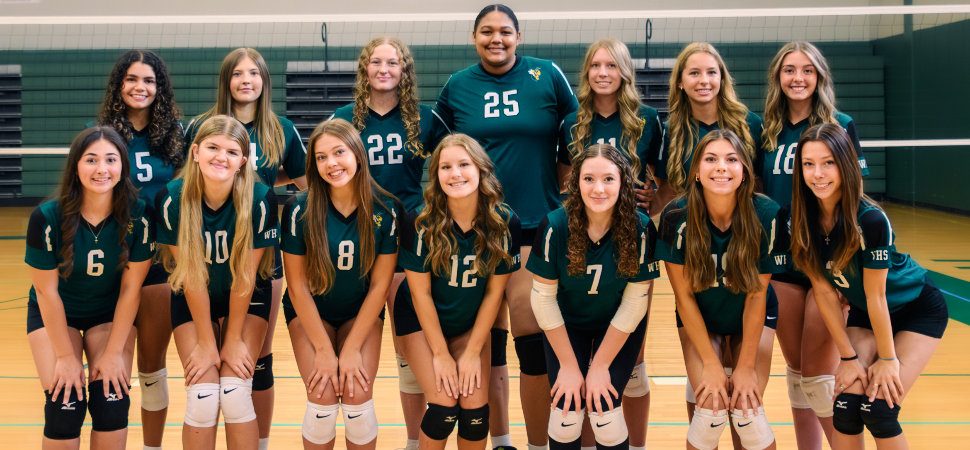 2025 Wellsboro Varsity Volleyball Team