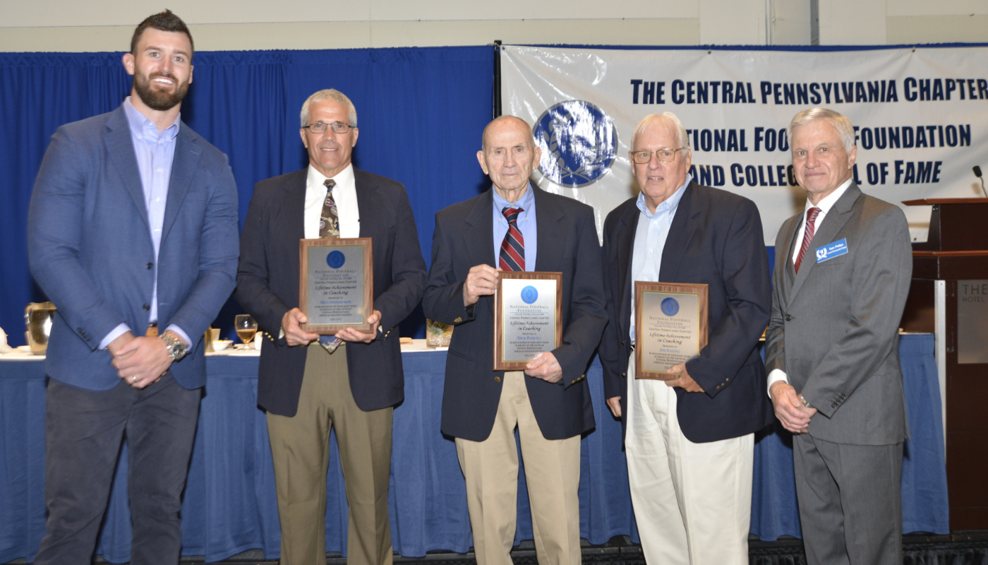 Six Receive Lifetime Achievement Awards From Central PA National Football Foundation Six Receive Lifetime Achievement Awards From Central PA National Football Foundation