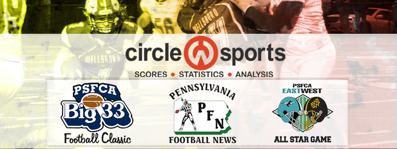 Circle W Sports and PA Football News become Official Stat Partners of Big 33 and PSFCA East/West All-Star Games