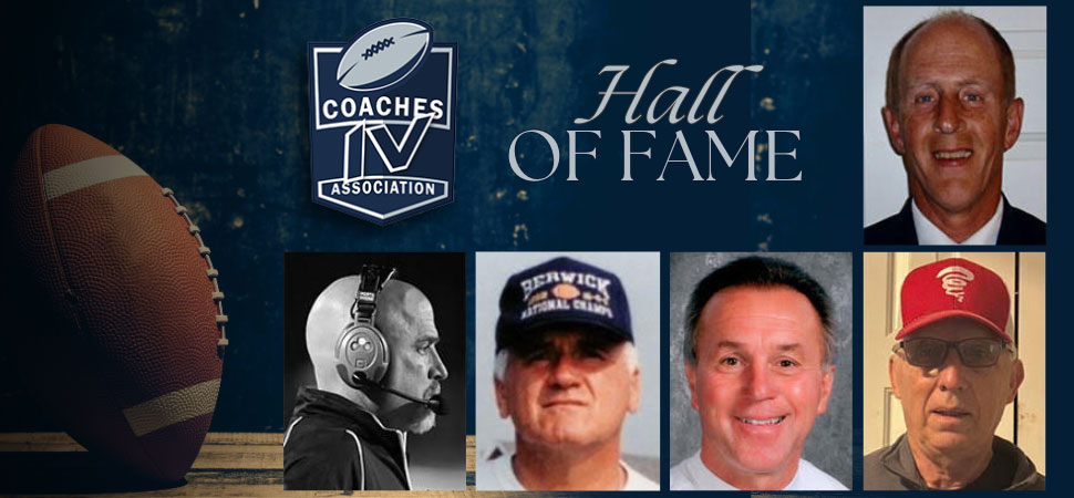 Five New Members Set For Induction In District IV Football Coaches Association Hall of Fame Class Of 2026