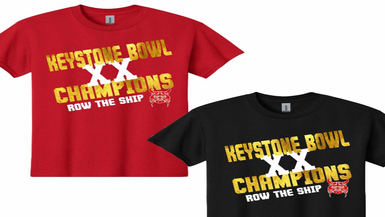Keystone Bowl Champions T-Shirts Available For Purchase