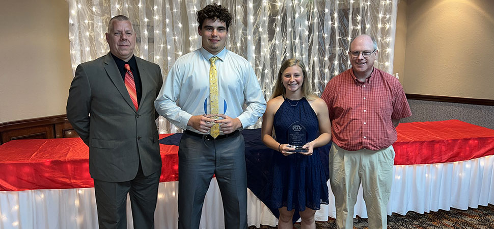 Ward, Sottolano Named NTL Student-Athletes of the Year