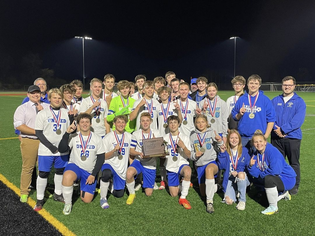 United Lions win the first District 6 Soccer Championship in School History