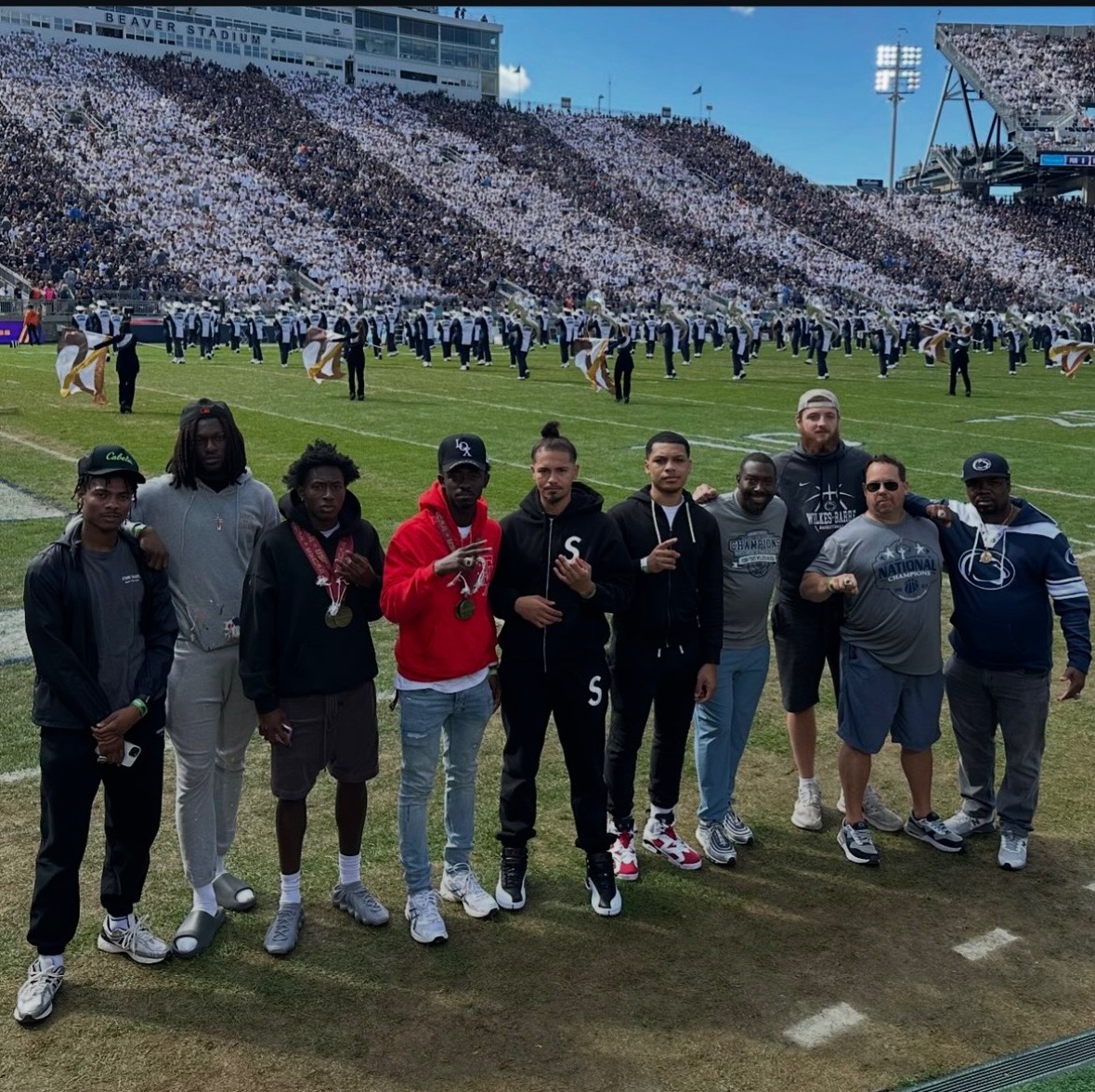 A Day to Remember: Penn State Wilkes-Barre Men's Basketball Team Celebrated at University Park