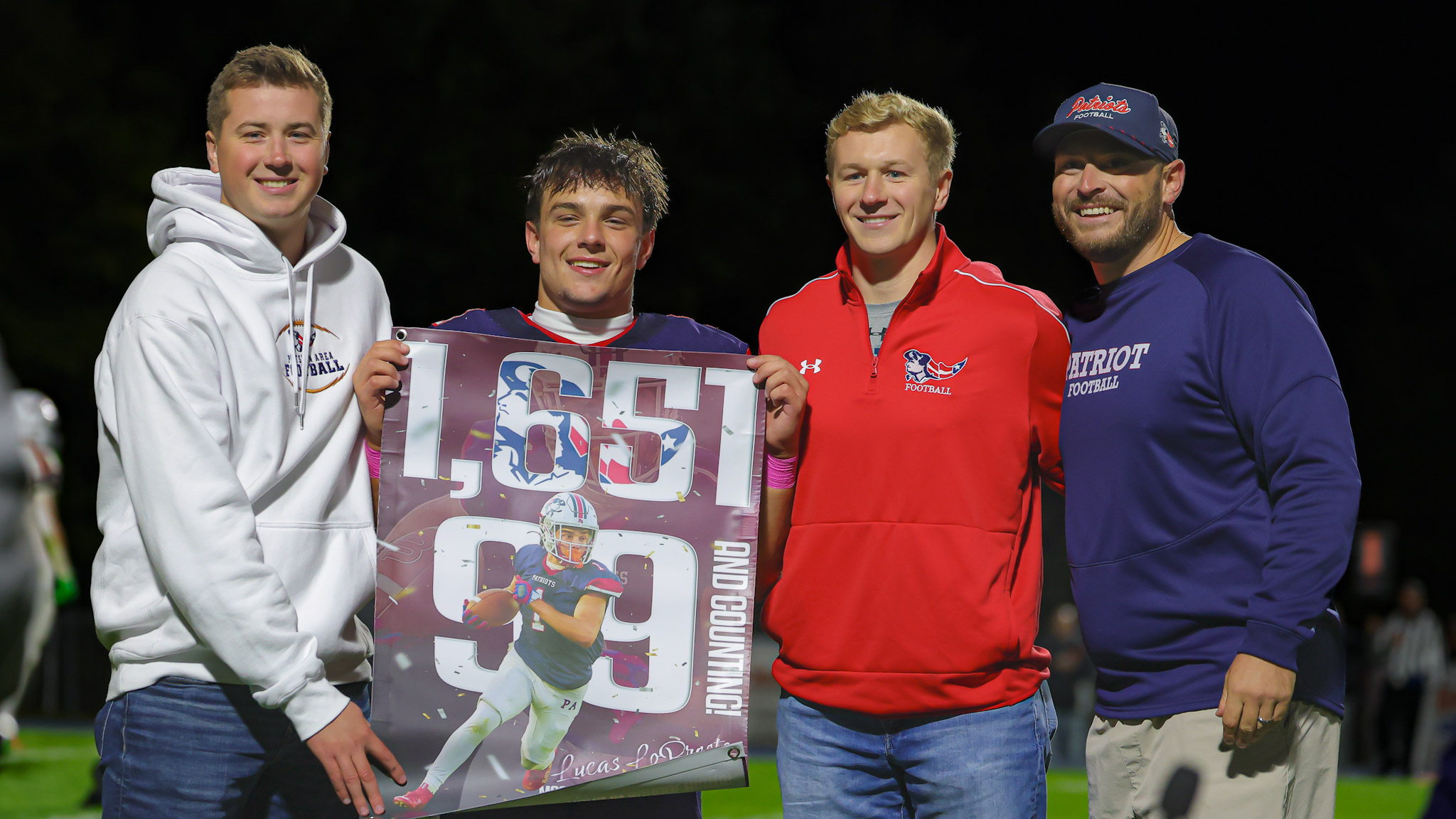 Record Night in Yatesville: LoPresto Leads Pittston Area to WVC Division 1 Title on Senior Night
