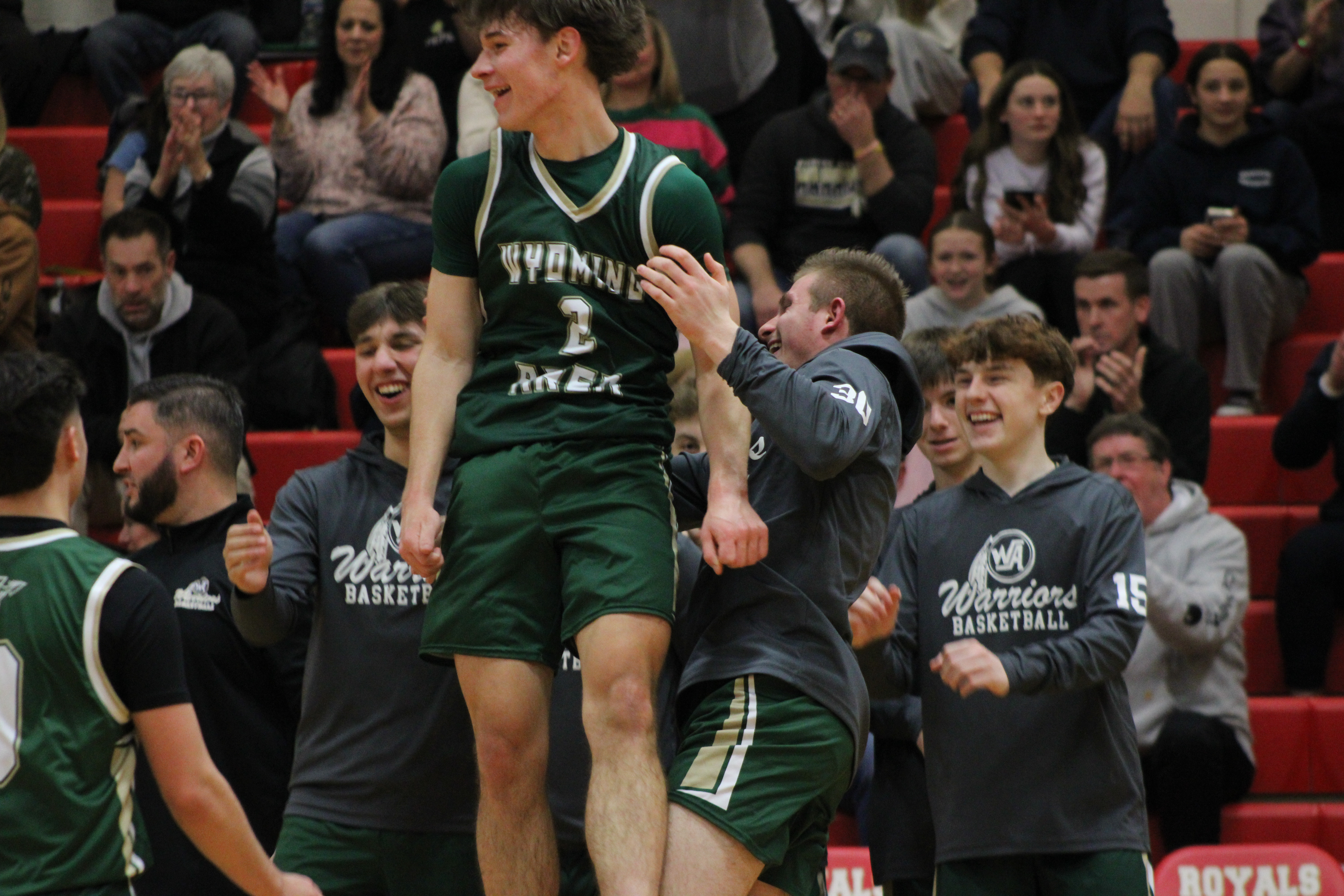 Wyoming Area Defeats Holy Redeemer 78-63 Behind Burakiewicz and Kopetchny’s Dominant Performances