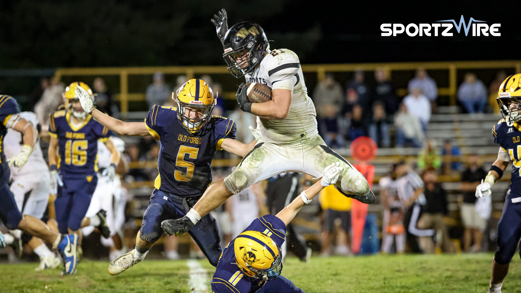 Wildcats Run Over Blue Devils on Night of Awareness in Old Forge