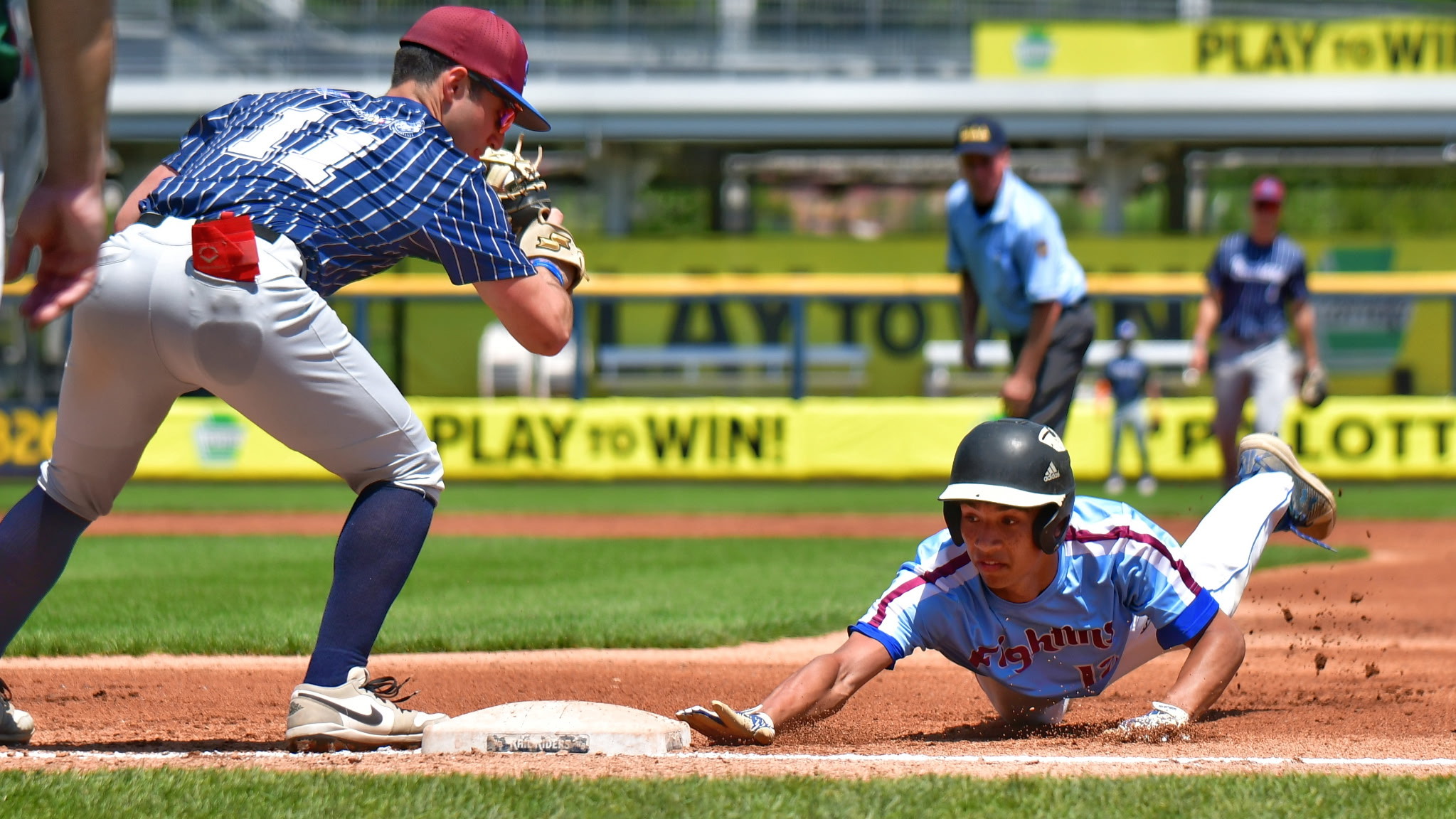 Bombers Dominate Fightins in Lackawanna League All-Star Showcase at PNC Field