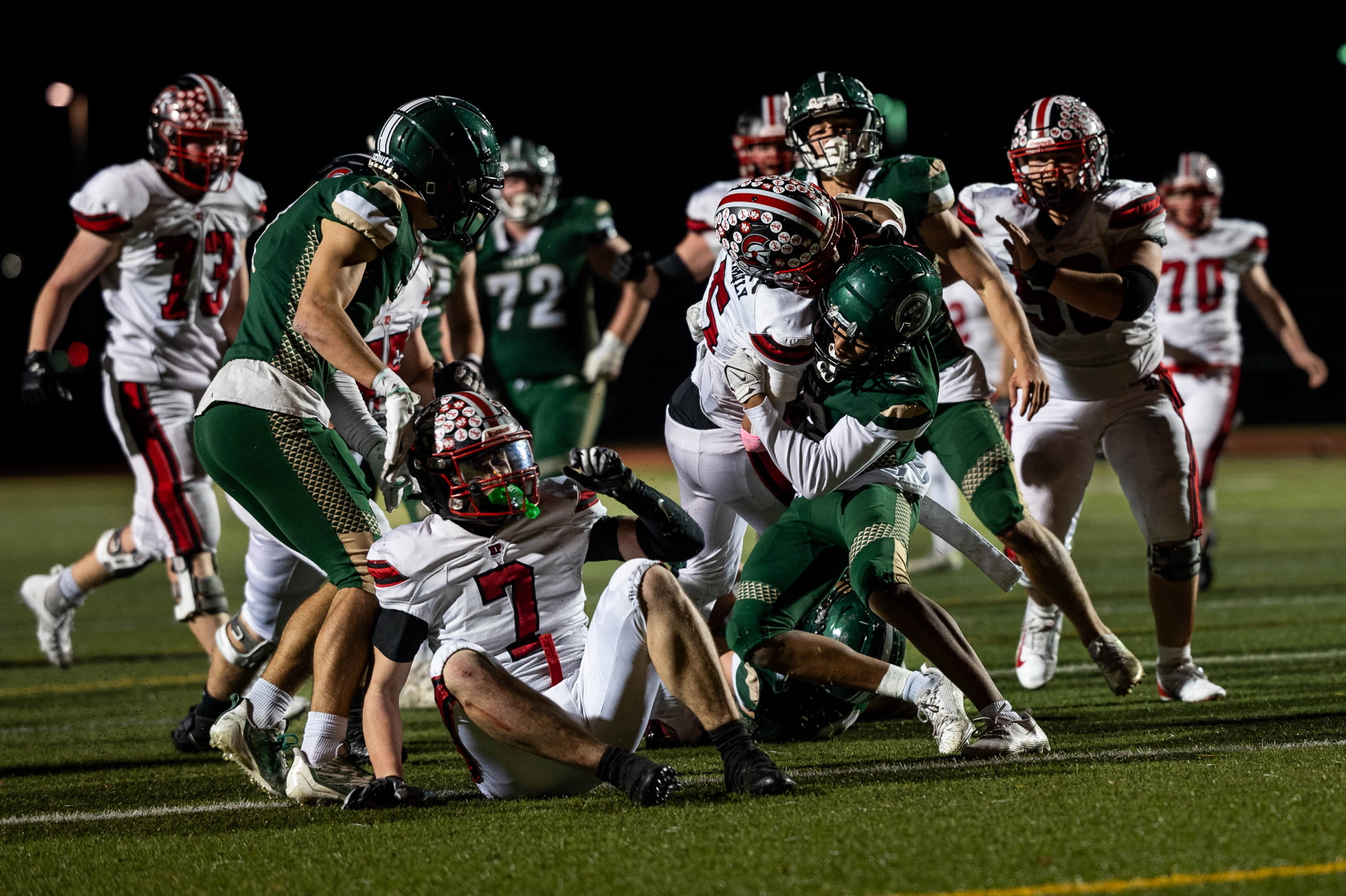 North Pocono Stays Perfect: Trojans Earn First State Playoff Win in 40–36 Thriller