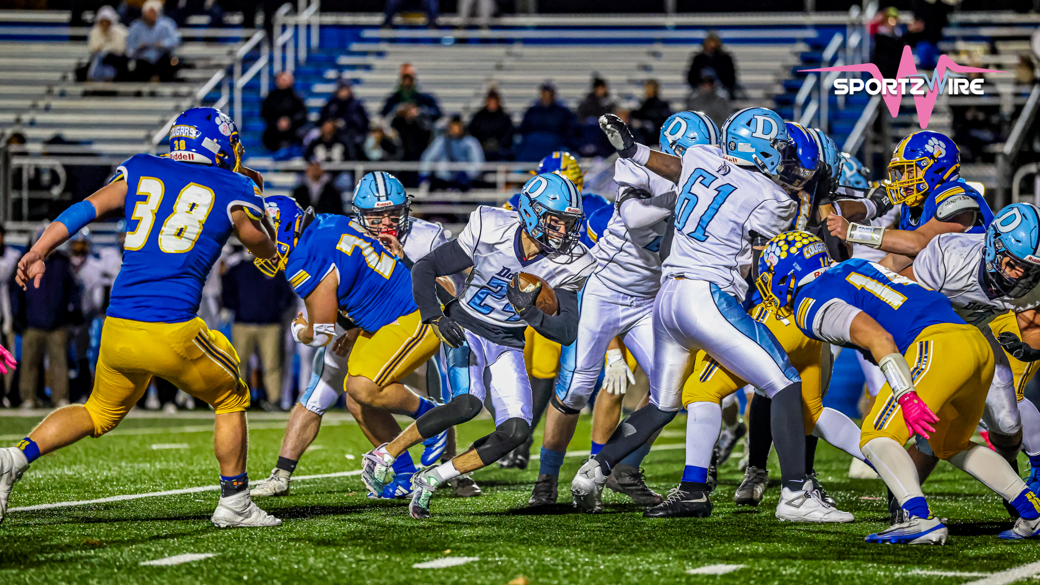 Dallas Shuts Out Valley View 17-0 in Windy Halloween Clash
