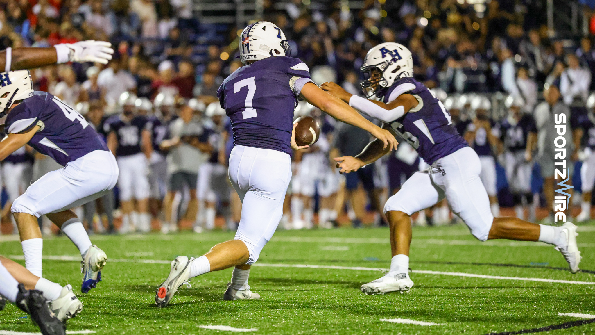 Abington Heights races past Valley View, 45–7, as Anglin and Bradley lead the way