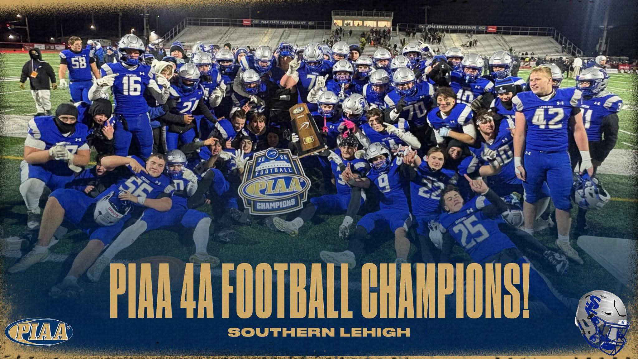 Spartans Run Wild: Southern Lehigh Captures First State Title Behind Steckert’s Record Night