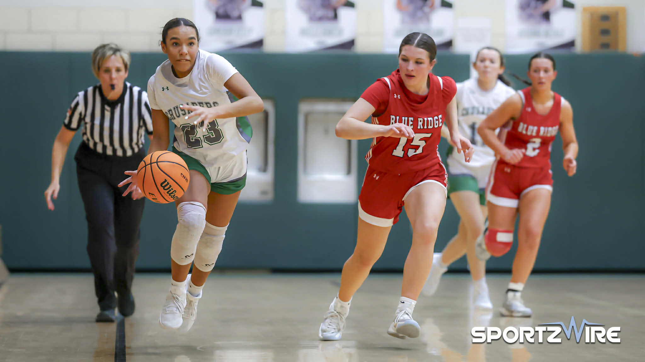 Holy Cross Sets the Tone Early, Cruises Past Blue Ridge in Nonleague Showdown