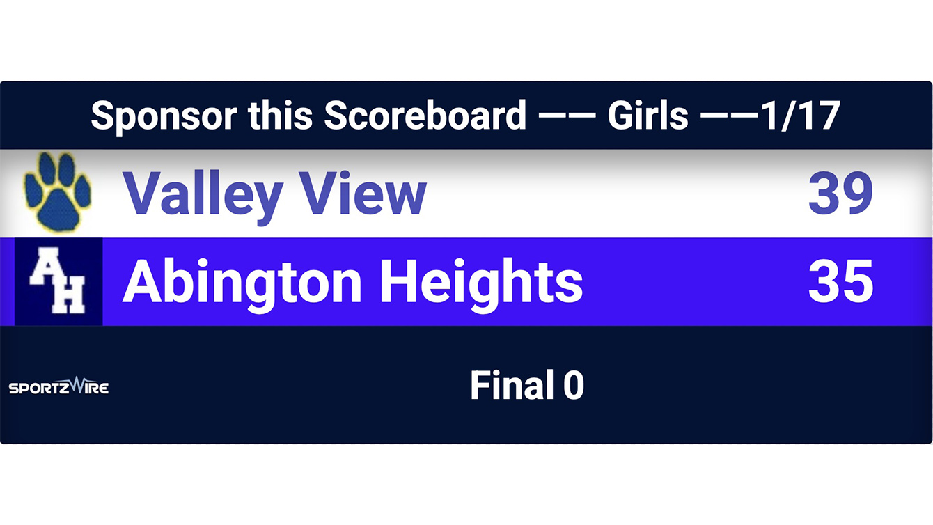 Valley View Edges Abington Heights in Defensive Battle, 39-35