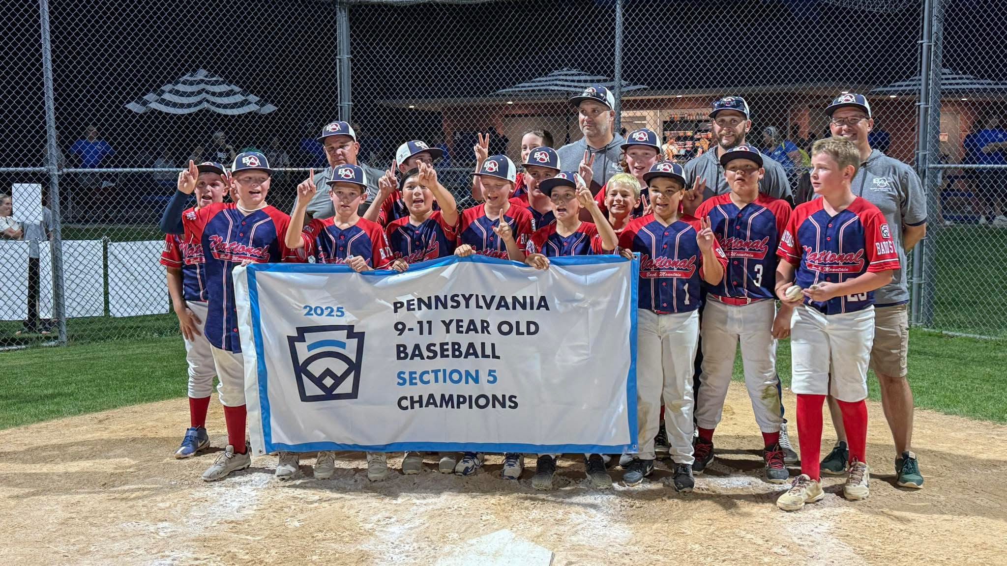 Back Mountain 11U Wins Two in a Row to Eliminate Valley View in Hard-Fought Sectional Battles