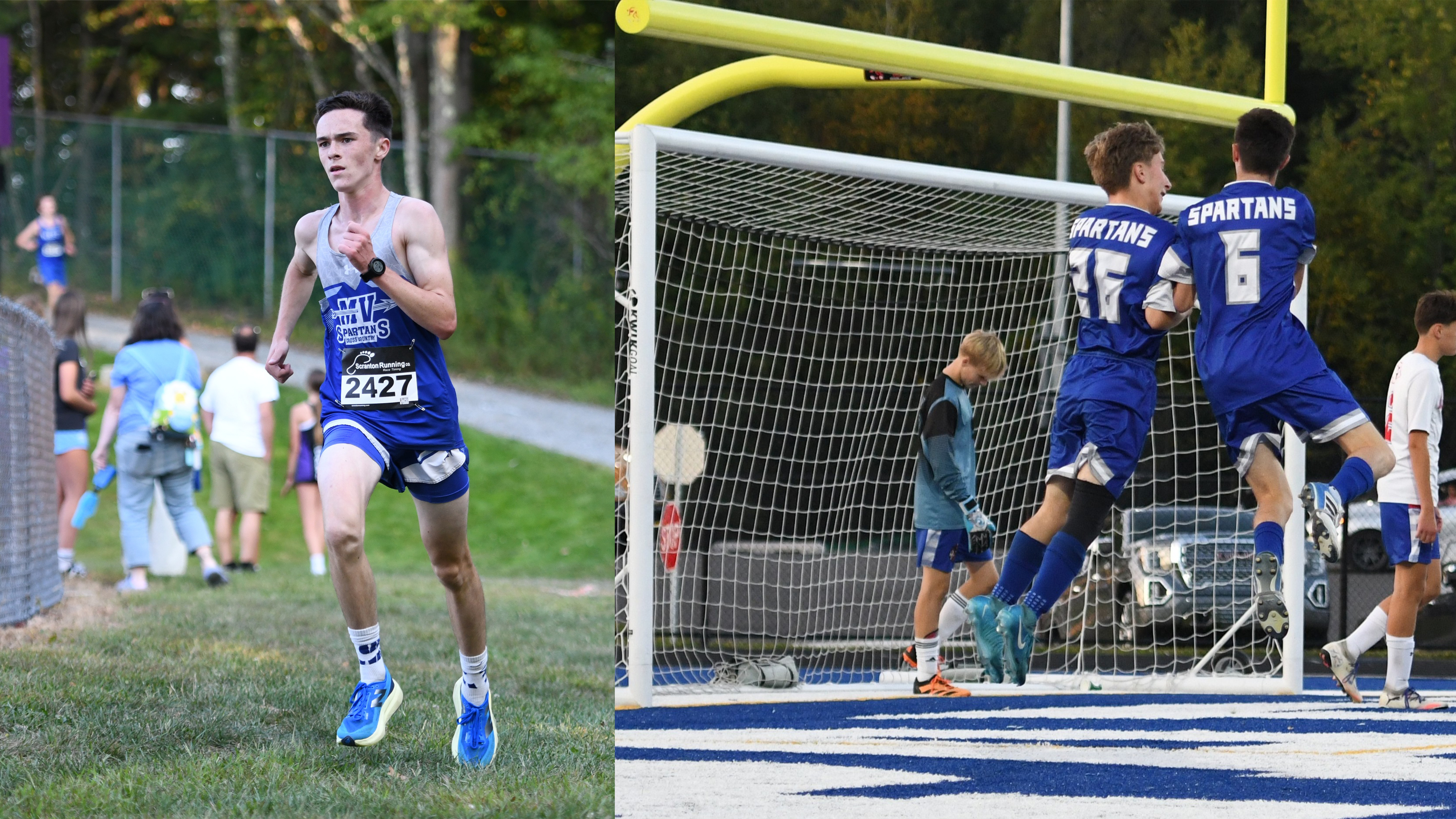 Mid Valley delivered a pair of statement wins on the local sports scene, showing strength both on the trails and on the pitch