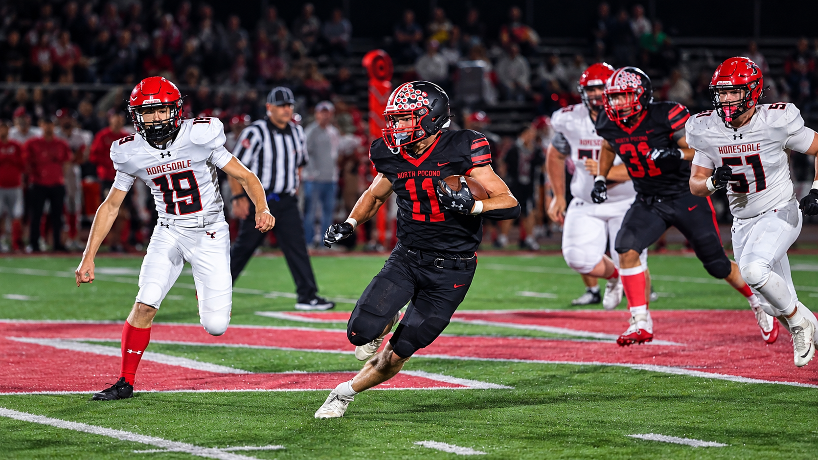 North Pocono Rolls Past Honesdale, 42-0