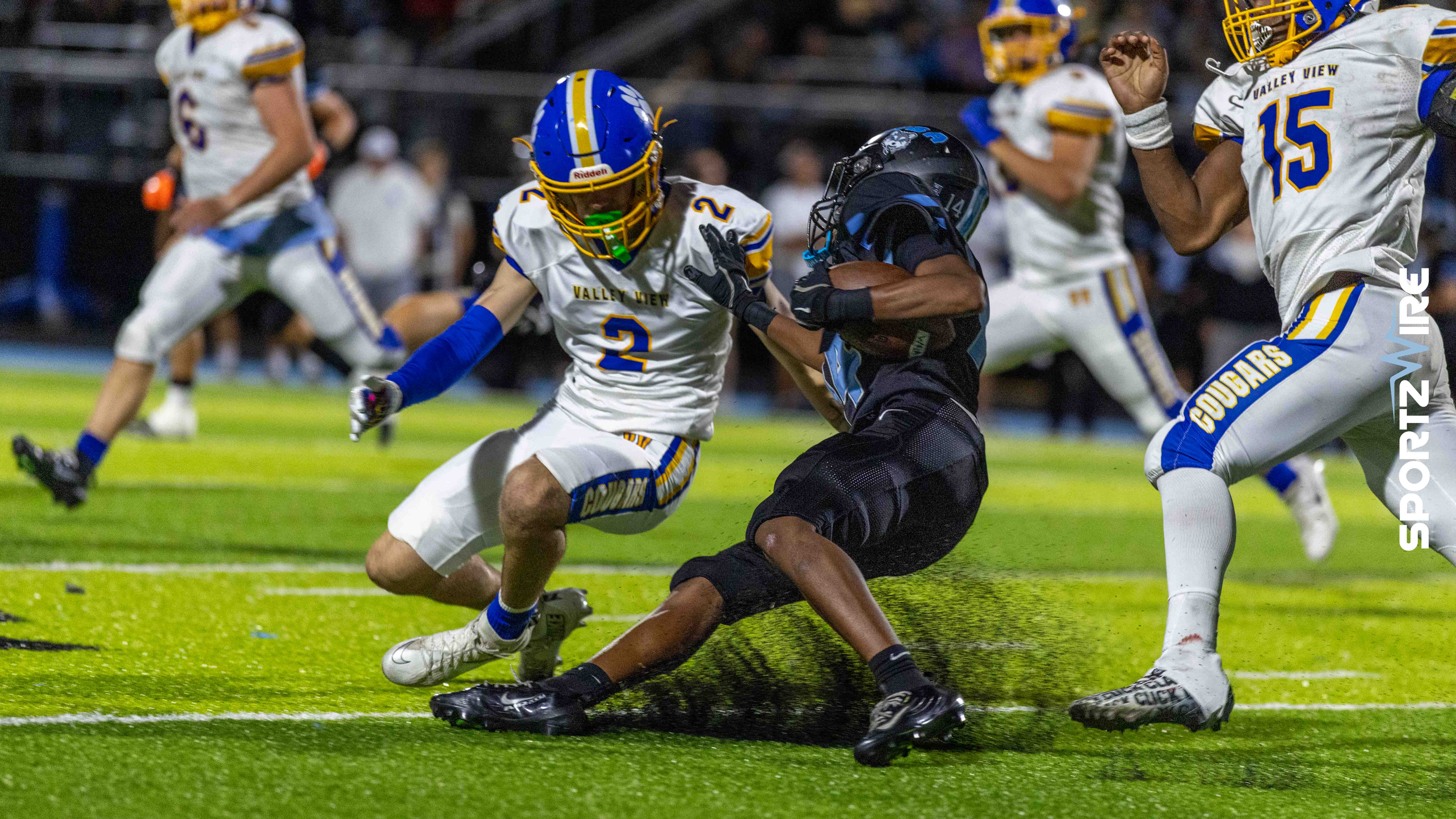 46 Yards for the Record, 2 Picks on Defense: Inside Valley View's 17-7 Victory