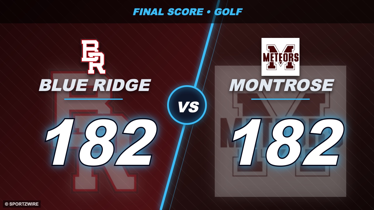 Blue Ridge Outlasts Montrose on Fifth-Card Tiebreaker at Tall Pines