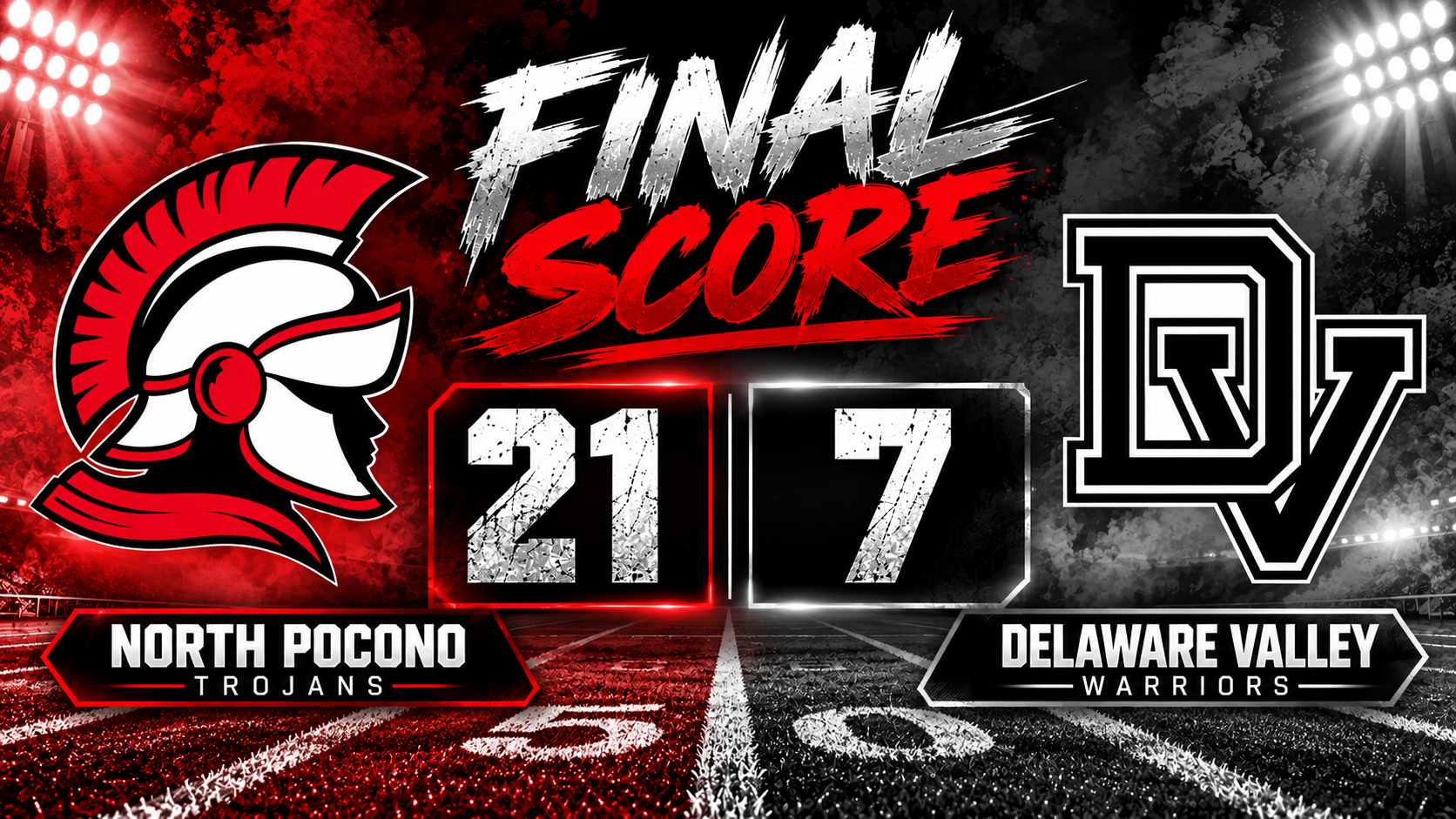 North Pocono Spoils Delaware Valley’s Senior Night with 21-7 Victory