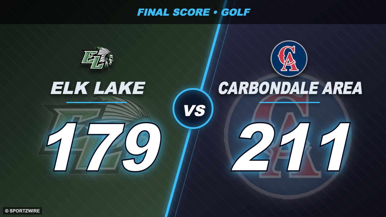 Cooper Sipe Fires Match-Low 41 to Lead Elk Lake Past Carbondale